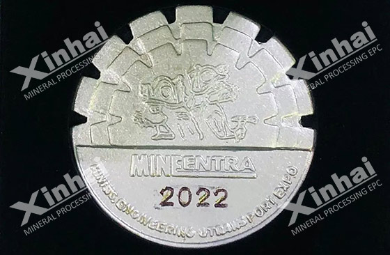 outstanding exhibitor medal of zimbabwe mining exhibition